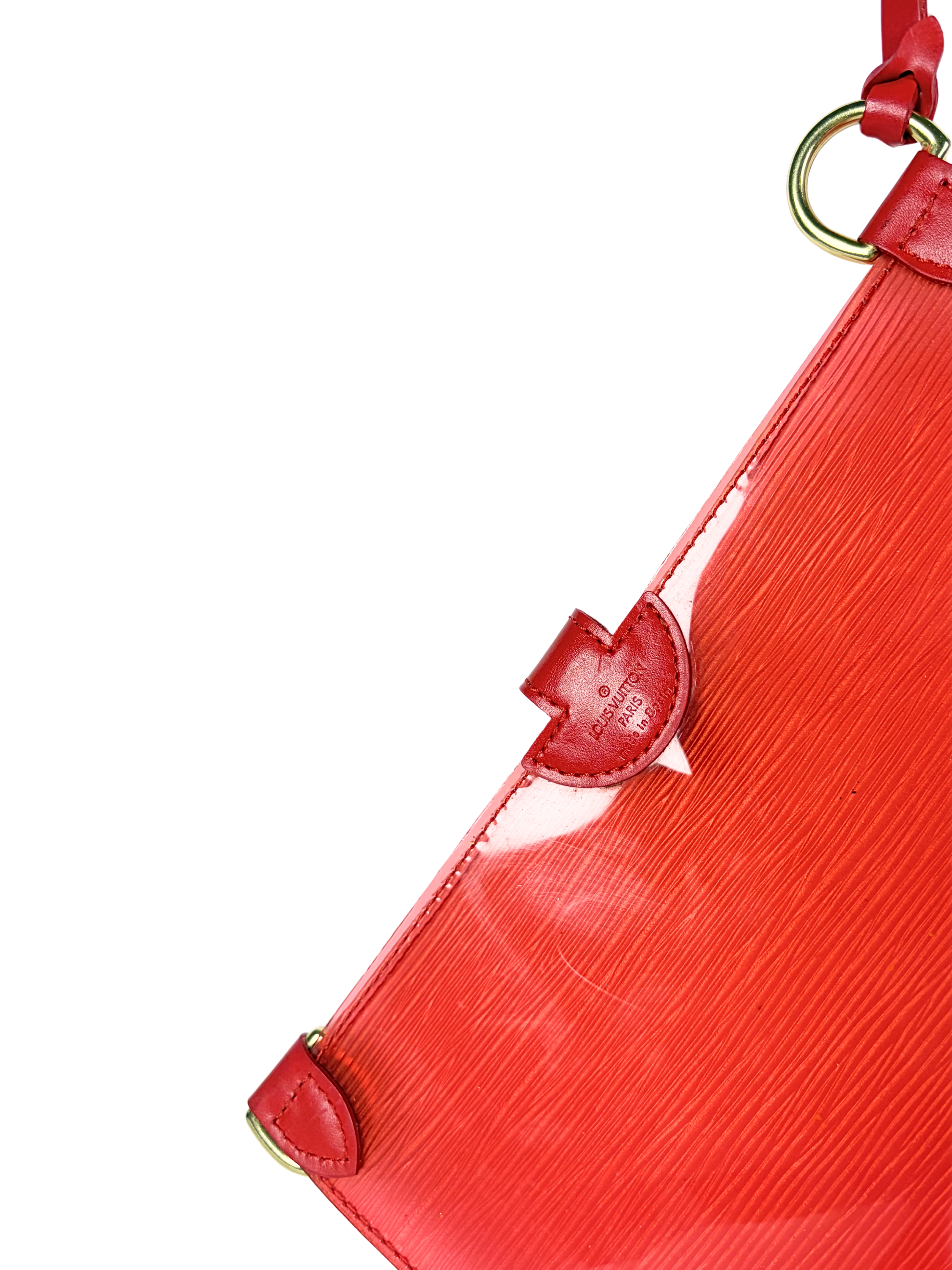 Vintage Louis Vuitton Epi Grenadine Red Plage Baia Tote