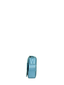Bottega Veneta Pale Blue Cassette Crossbody