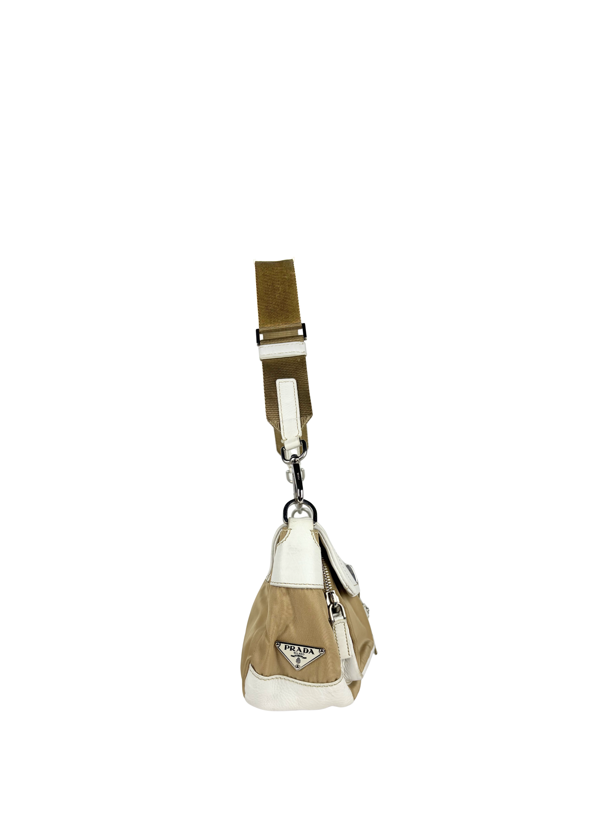 Vintage Prada Tessuto Viettelo Shoulder Bag