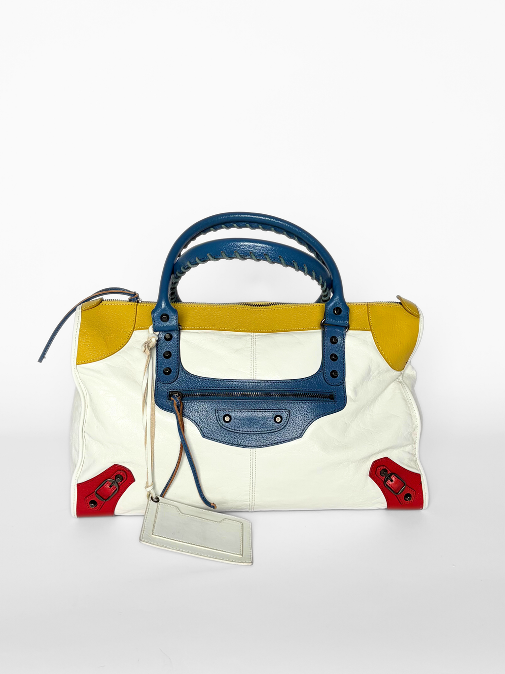 Balenciaga Multicolor City Bag Mondrian LEGO LIMITED EDITION