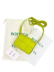 Bottega Veneta Candy Cassette Bag in Acid Kiwi