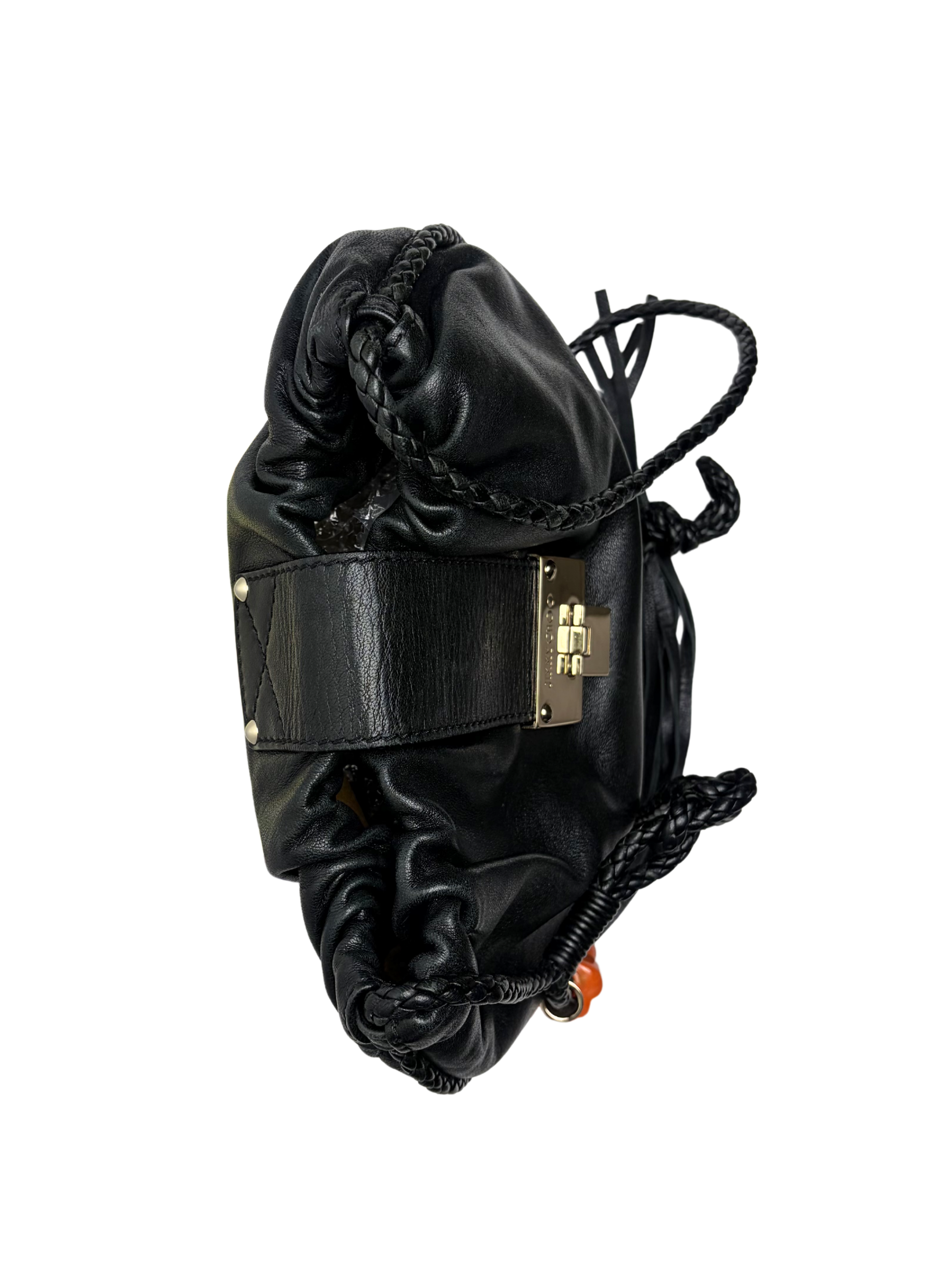 Jimmy Choo Black Roxana Hobo Bag