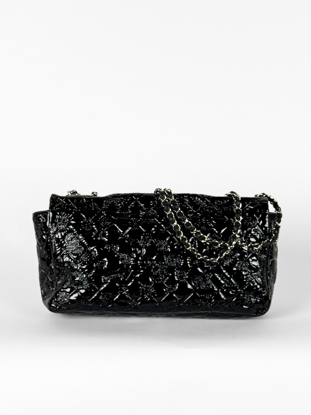 Chanel Lucky Symbols Patent Flap Bag