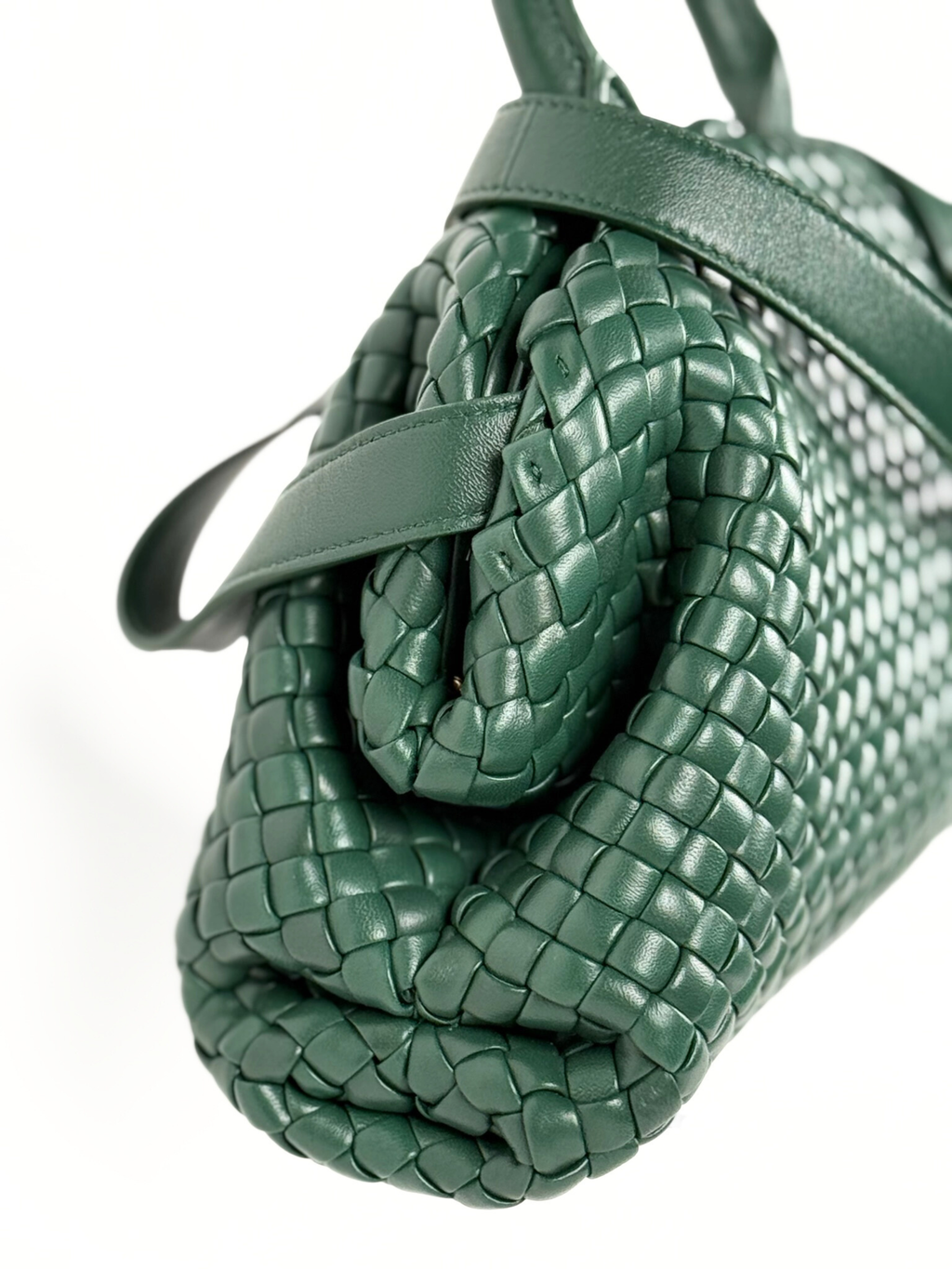 Bottega Veneta Intrecciato Small Handle Bag