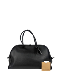 Jacquemus Le Grand Turismo Bag in Black Grained Leather