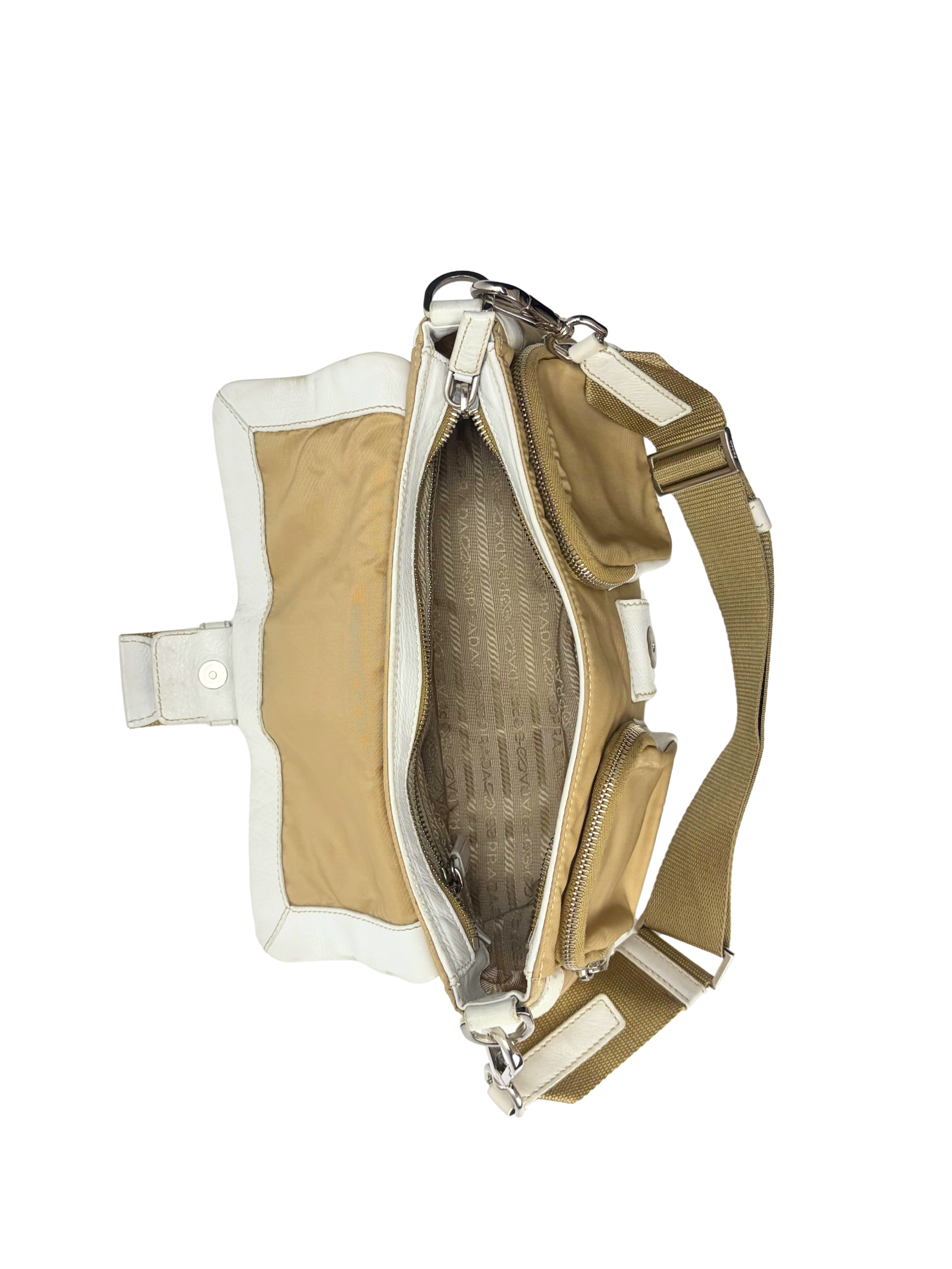 Vintage Prada Tessuto Viettelo Shoulder Bag