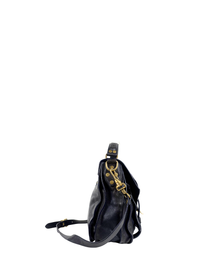 Proenza Schouler PS1 Medium Satchel Bag in Midnight Navy/Black