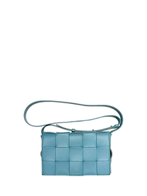 Bottega Veneta Pale Blue Cassette Crossbody