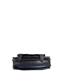 Proenza Schouler PS1 Medium Satchel Bag in Midnight Navy/Black
