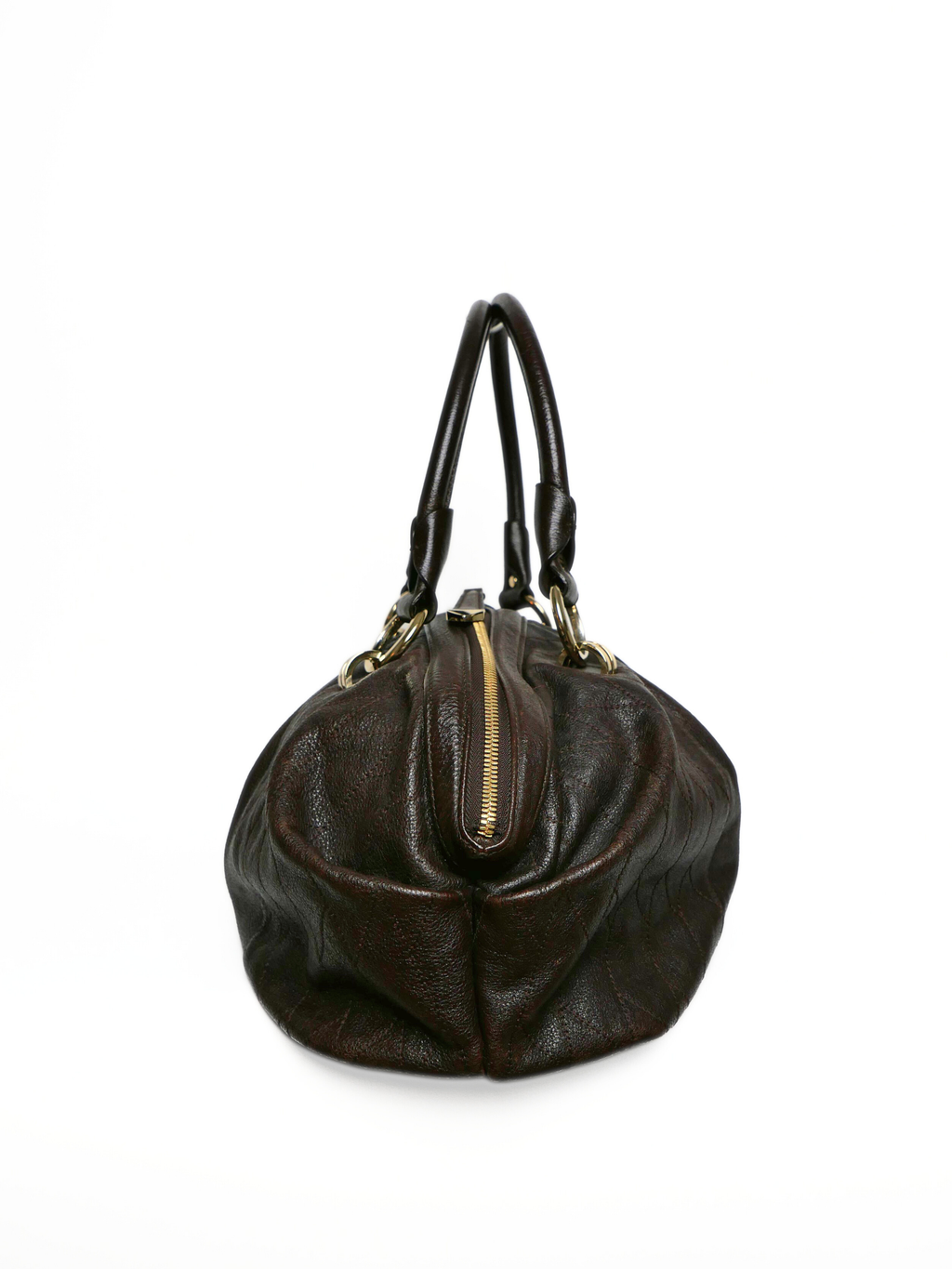 Vintage Balenciaga Deep Brown Shoulder Bag