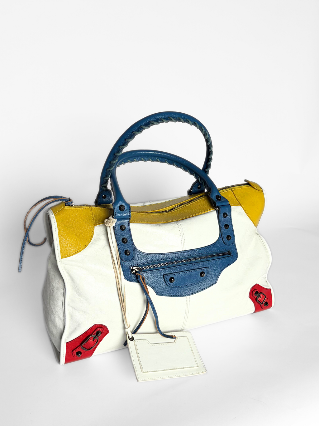 Balenciaga Multicolor City Bag Mondrian LEGO LIMITED EDITION