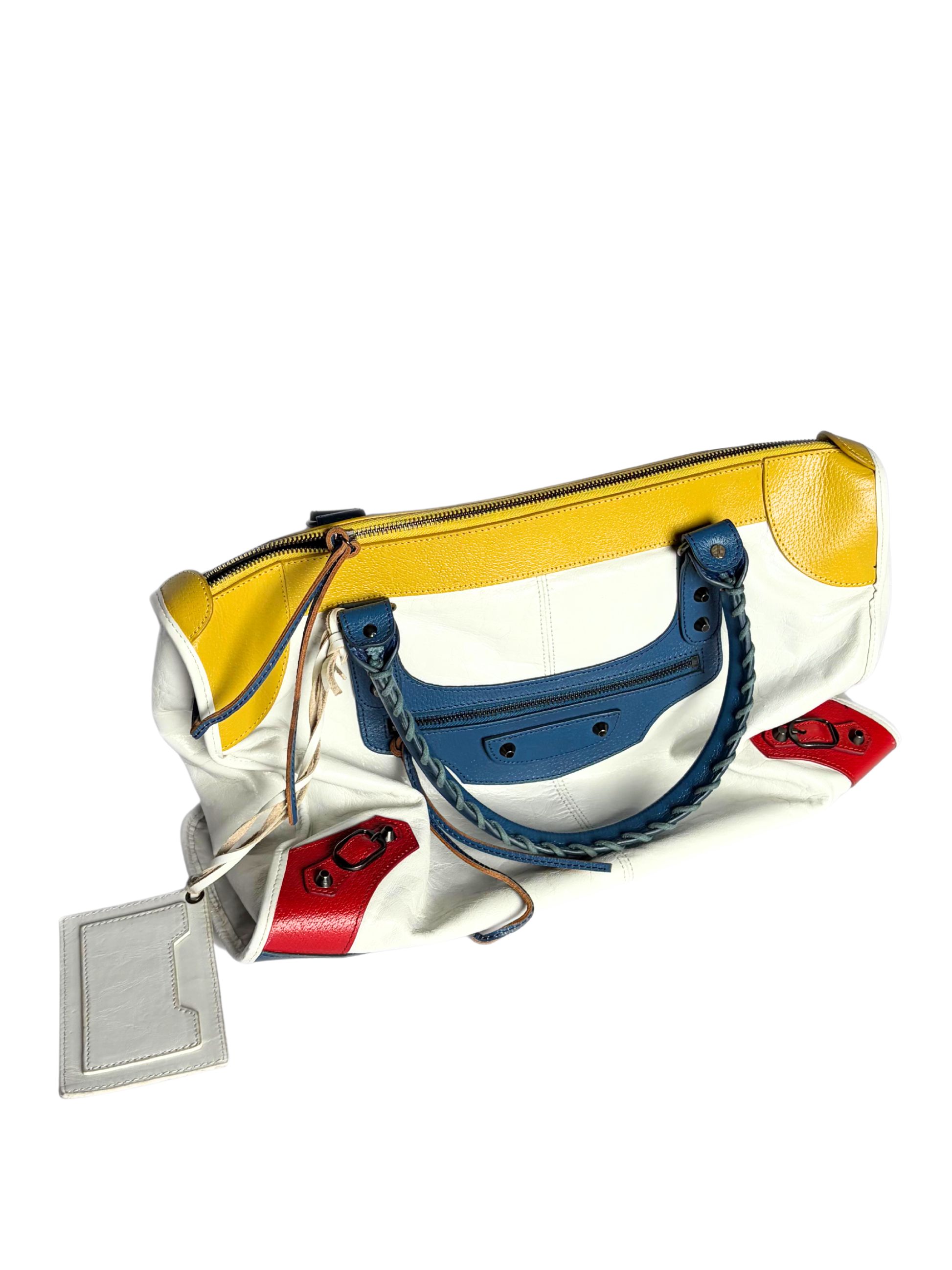 Balenciaga Multicolor City Bag Mondrian LEGO LIMITED EDITION