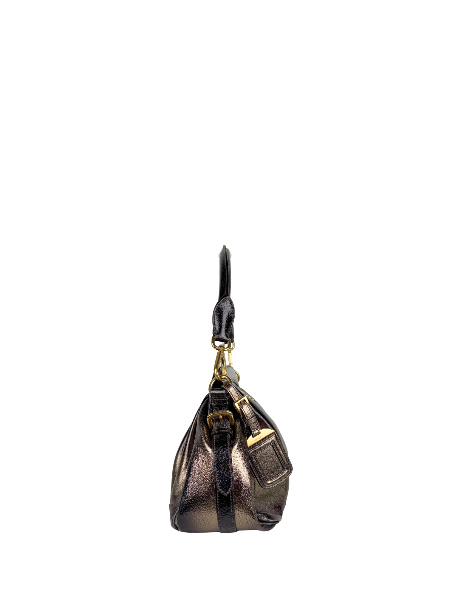Prada Ombre Vitello Daino Antik Leather Shoulder bag