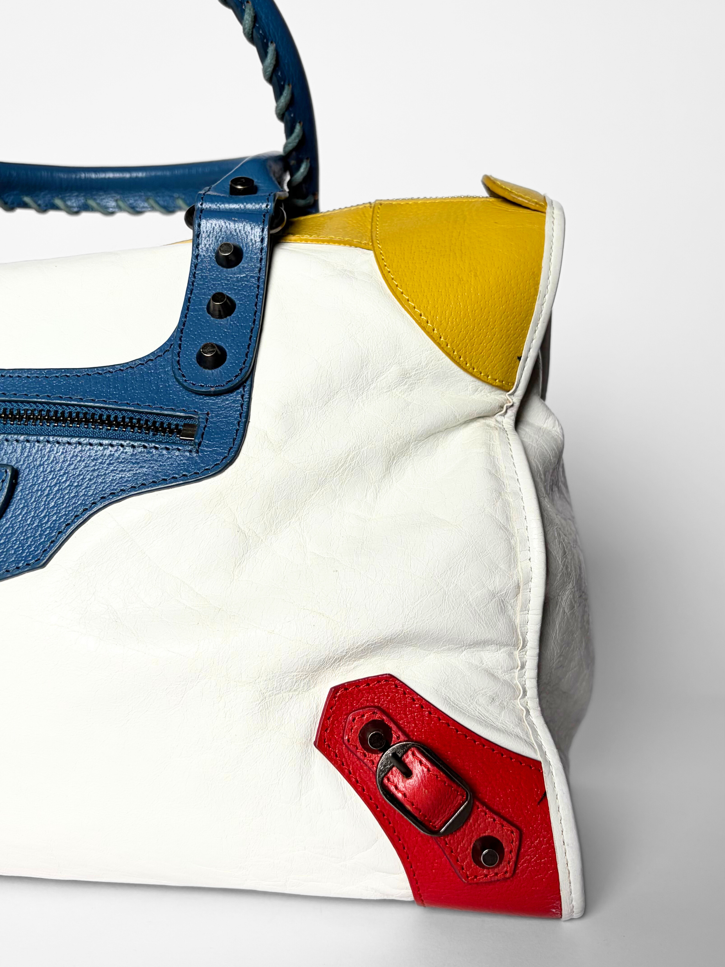 Balenciaga Multicolor City Bag Mondrian LEGO LIMITED EDITION