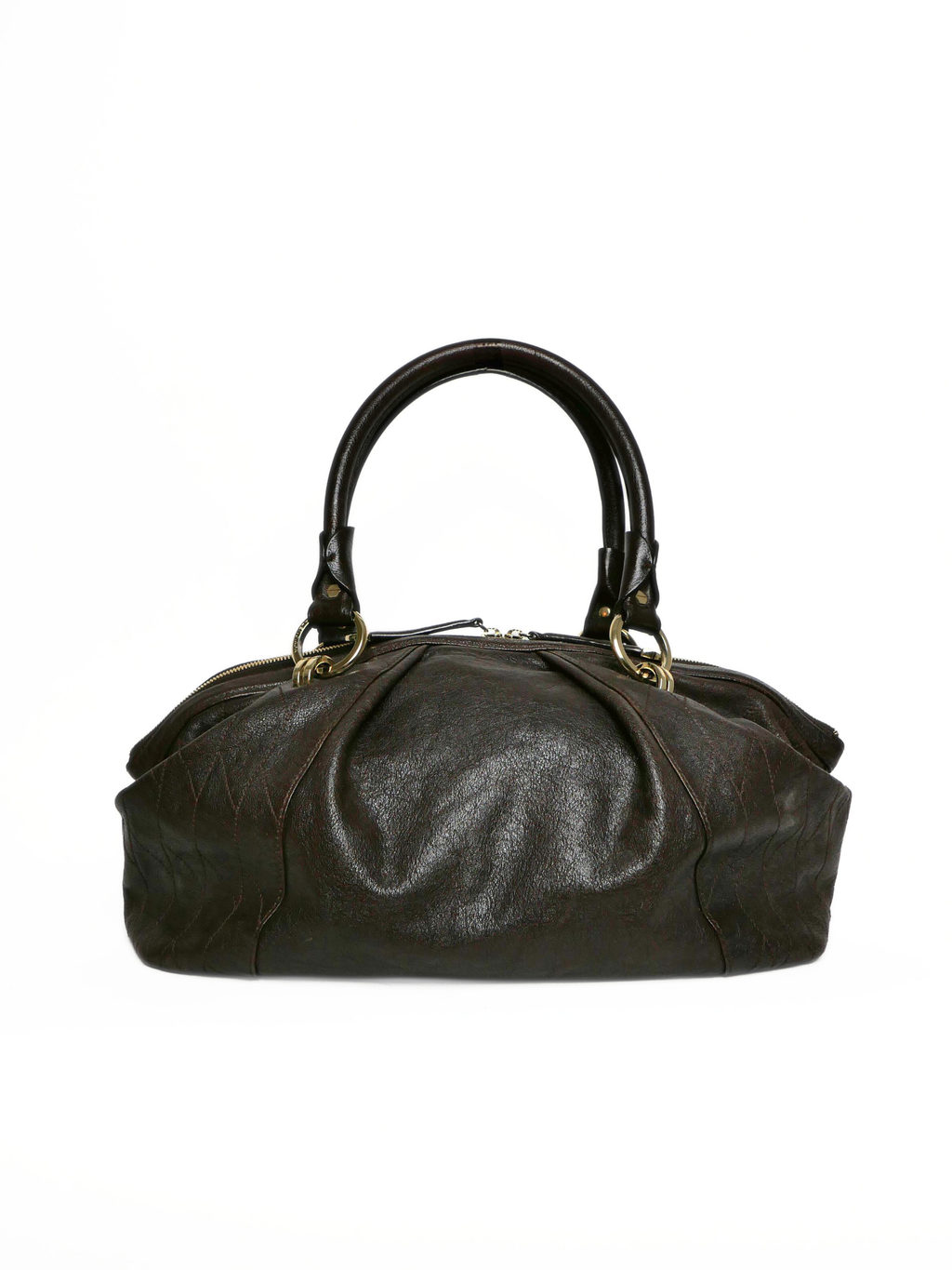 Vintage Balenciaga Deep Brown Shoulder Bag