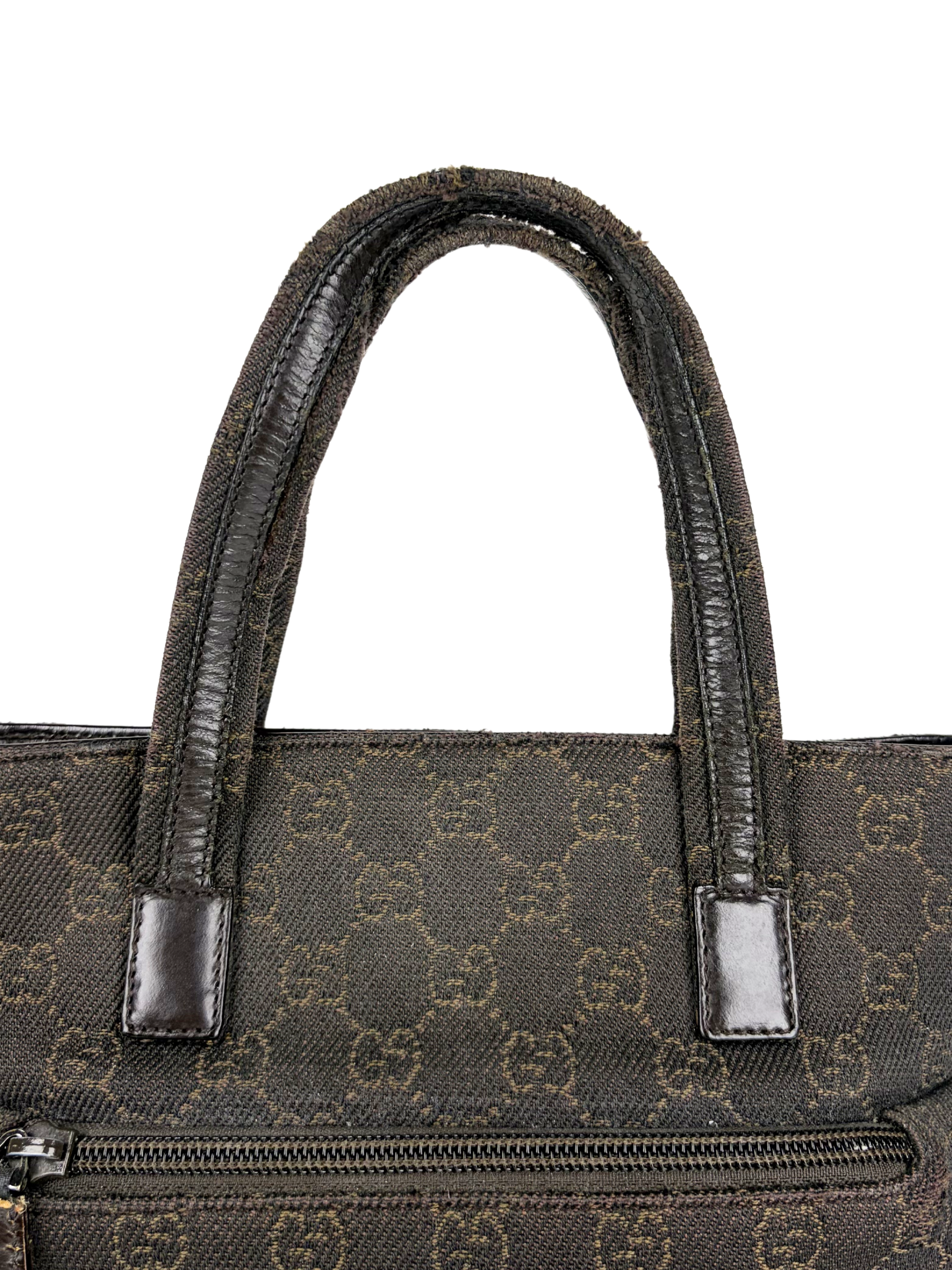 Vintage Gucci GG Canvas Mini Tote Bag