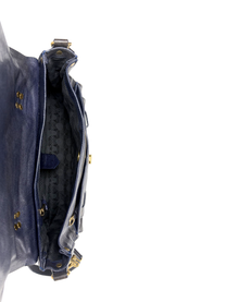 Proenza Schouler PS1 Medium Satchel Bag in Midnight Navy/Black