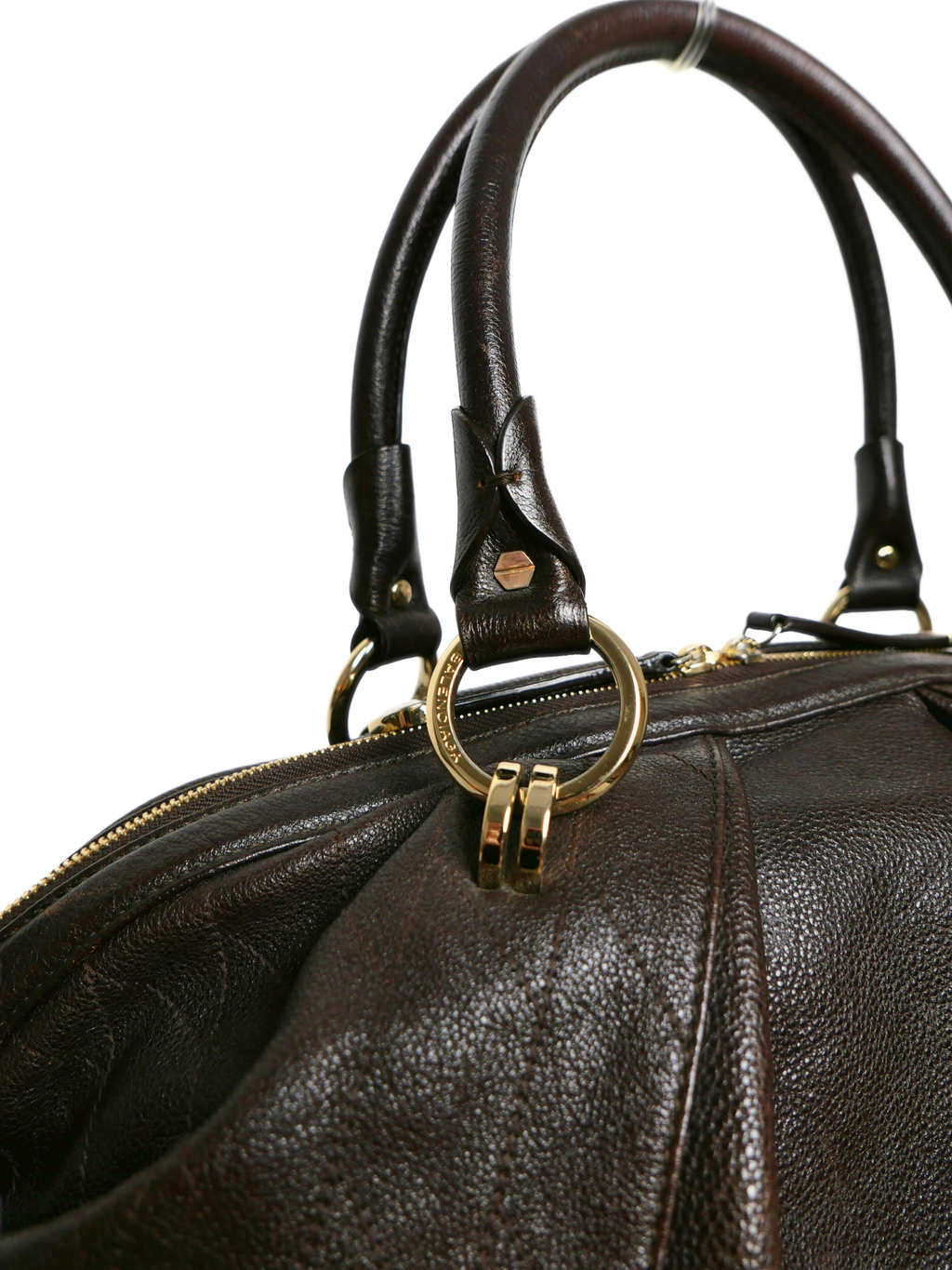 Vintage Balenciaga Deep Brown Shoulder Bag