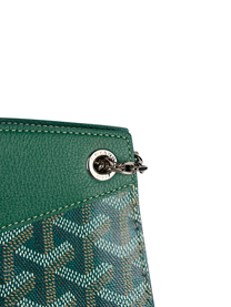 Goyard Mini Rouette Structure Bag in Green