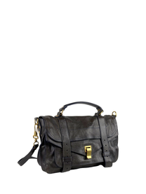 Proenza Schouler PS1 Medium Satchel Bag in Midnight Navy/Black