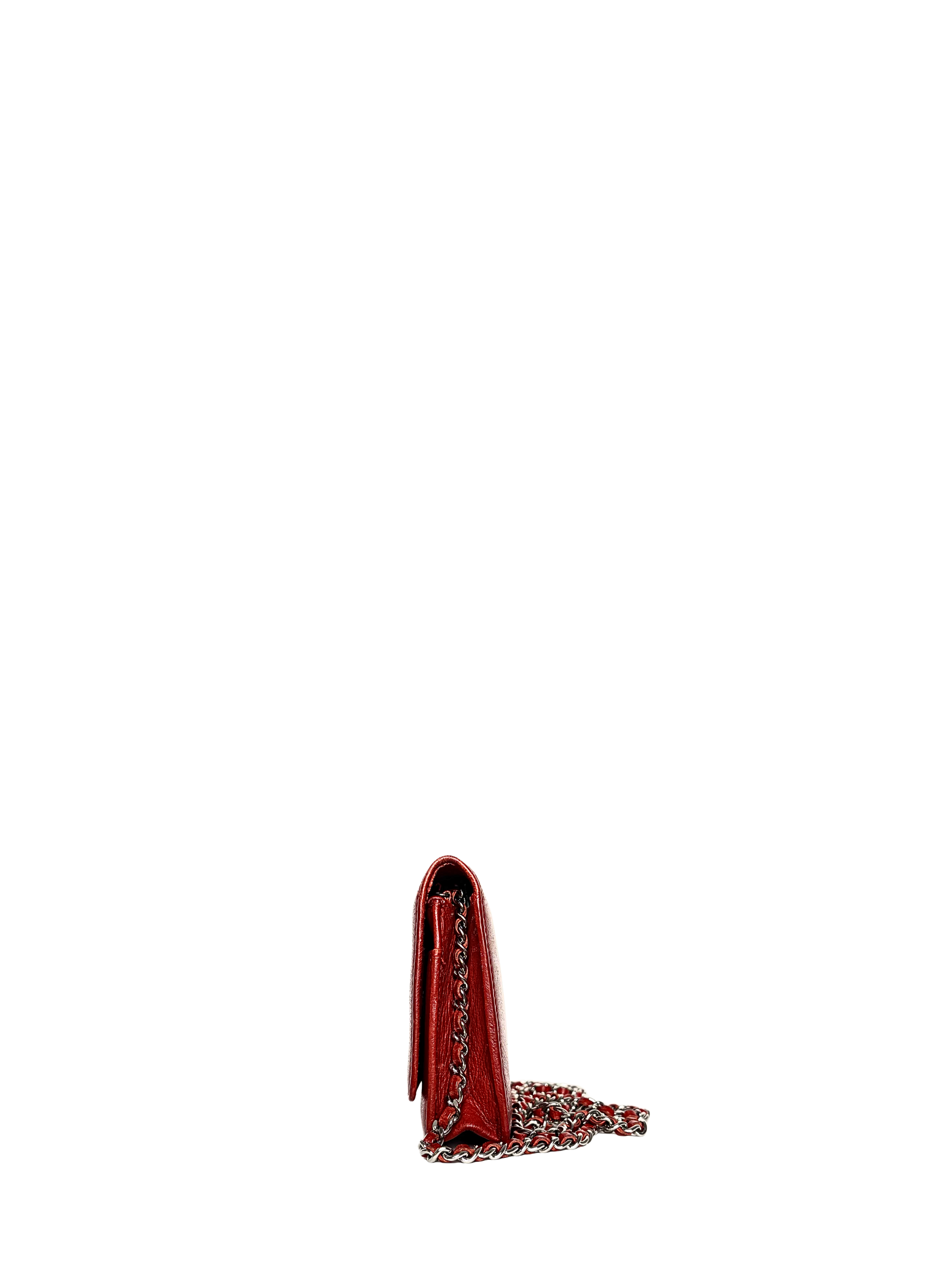 Chanel Camellia Wallet On Chain