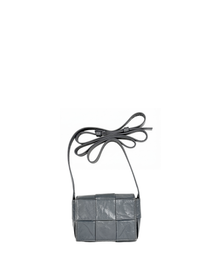 Bottega Veneta Candy Cassette Bag in Paper Crinkled Leather