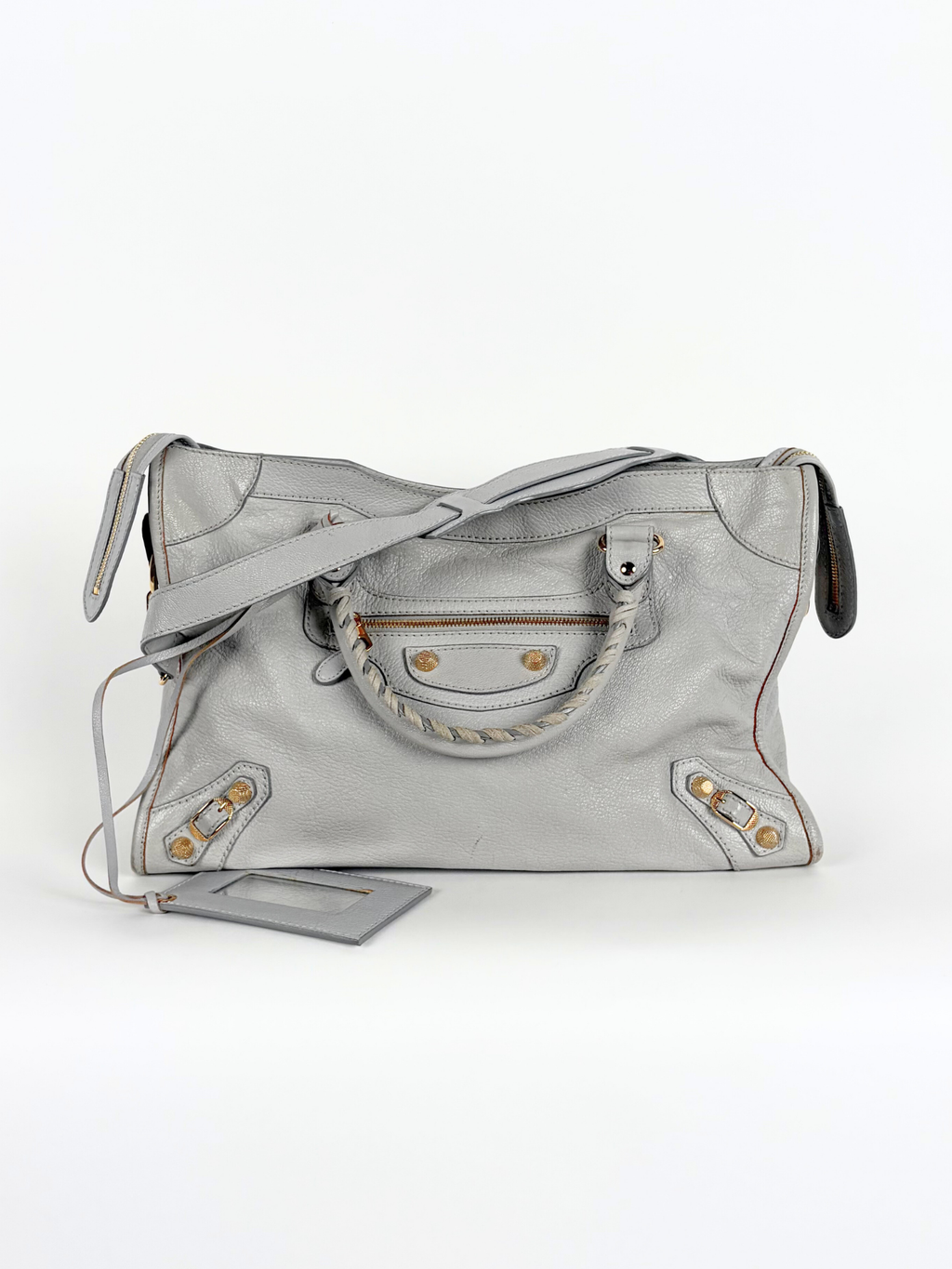 BALENCIAGA CLASSIC CITY LIGHT GREY