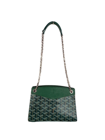 Goyard Mini Rouette Structure Bag in Green