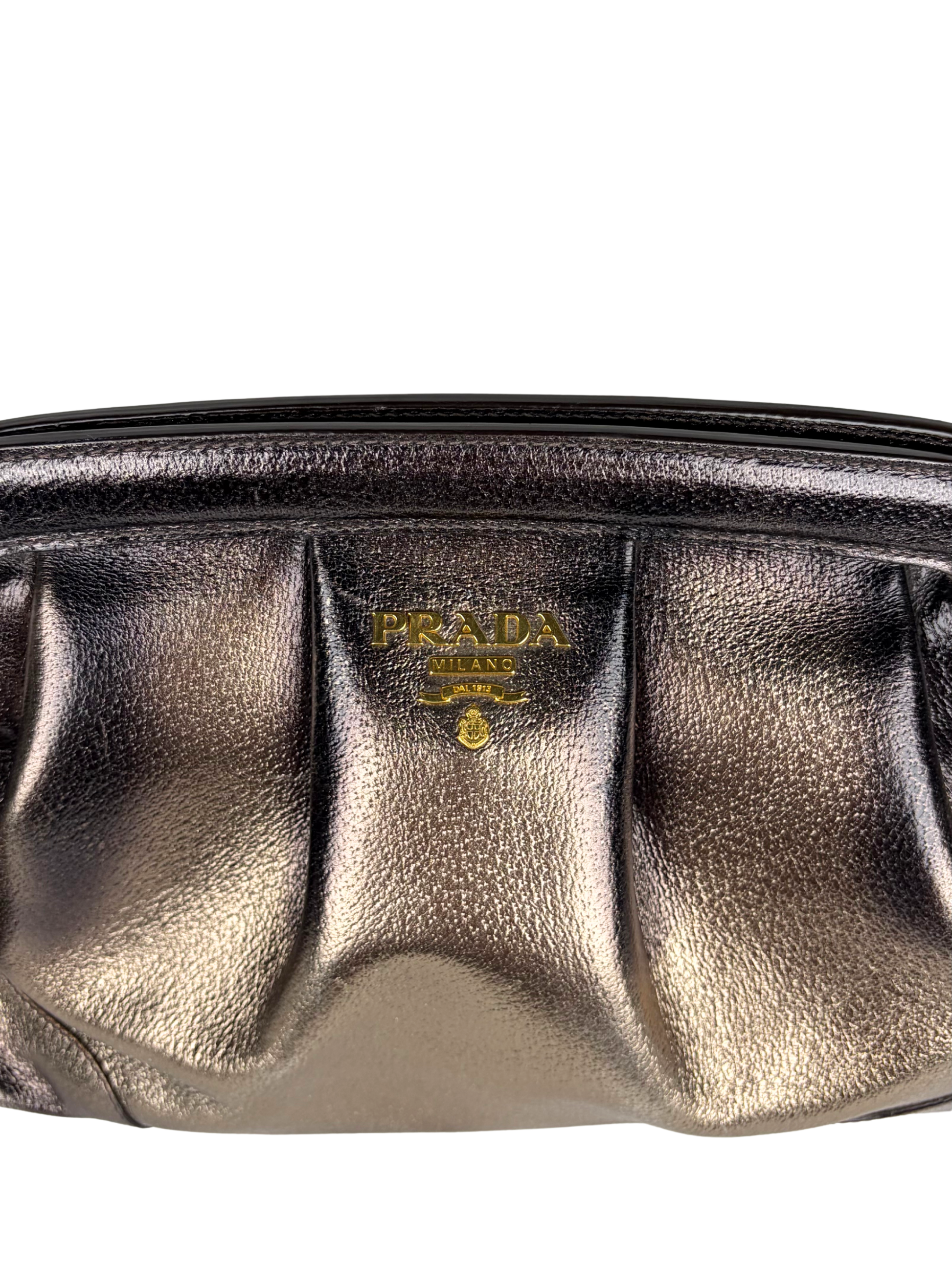 Prada Ombre Vitello Daino Antik Leather Shoulder bag