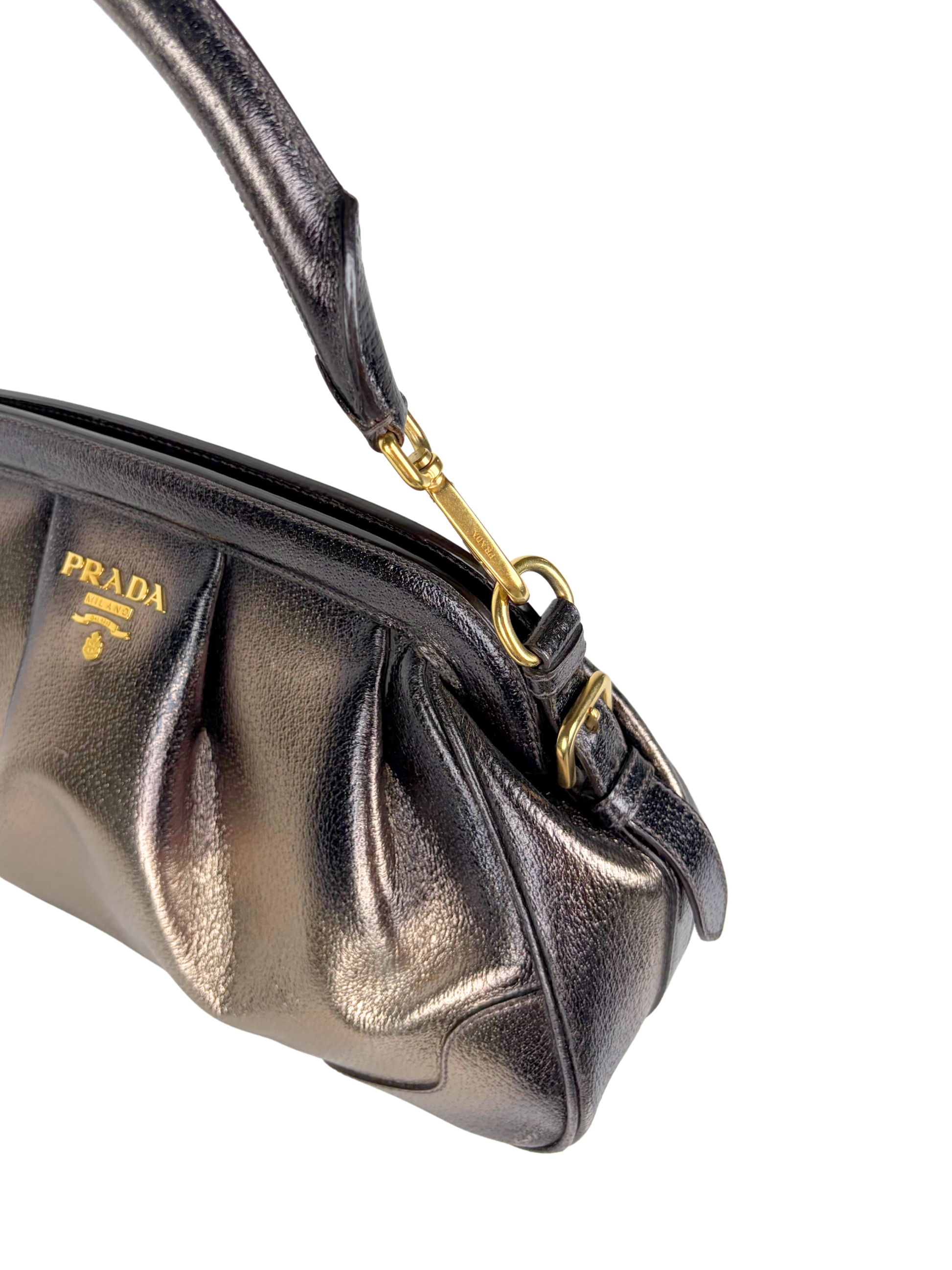 Prada Ombre Vitello Daino Antik Leather Shoulder bag