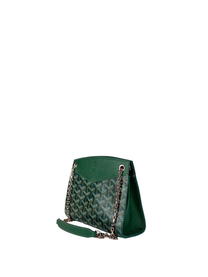 Goyard Mini Rouette Structure Bag in Green