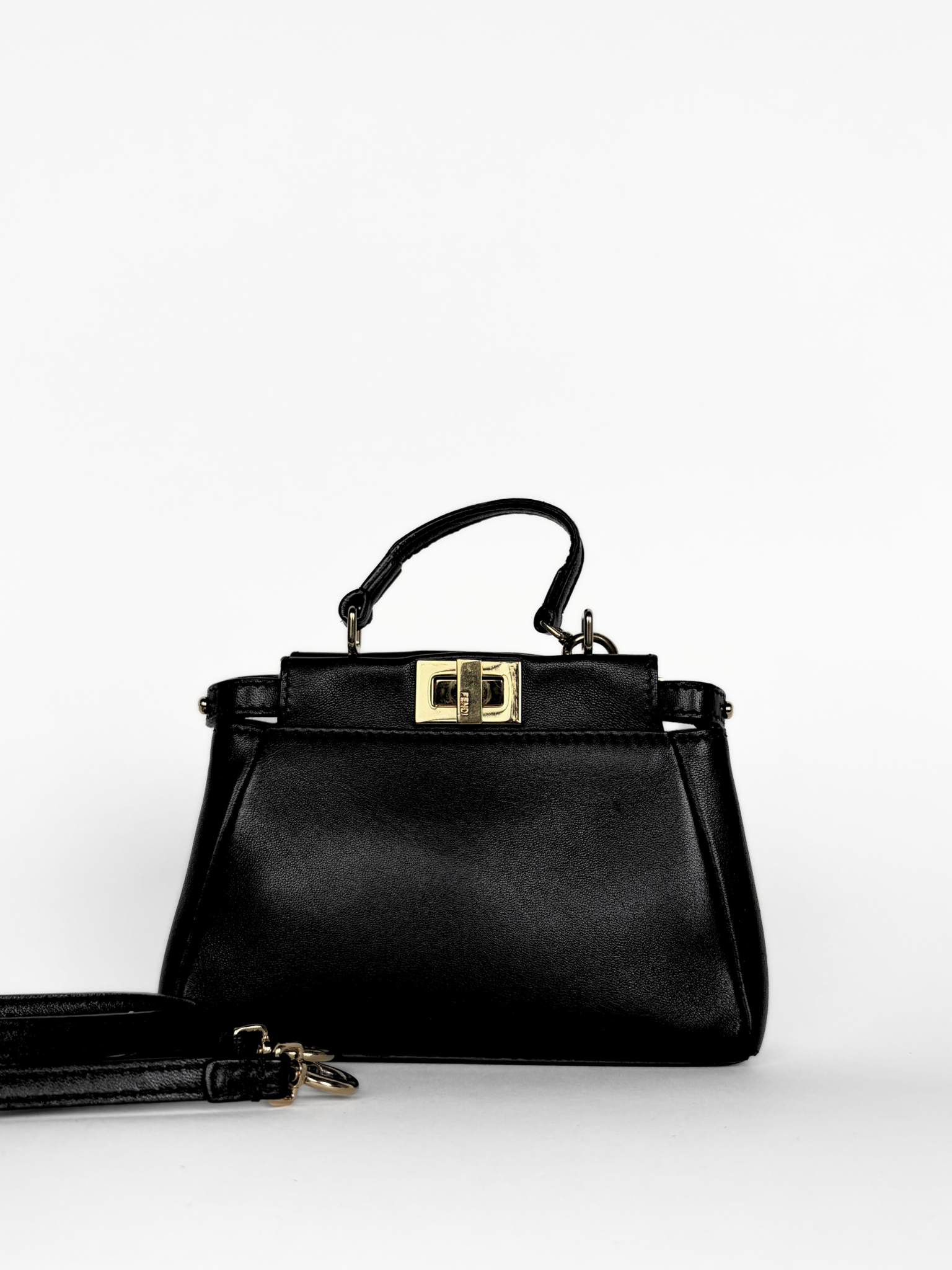 FENDI MICRO PEEKABOO IN BLACK