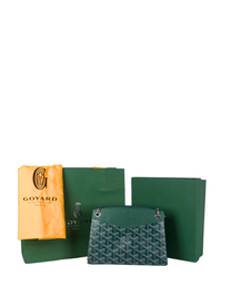 Goyard Mini Rouette Structure Bag in Green