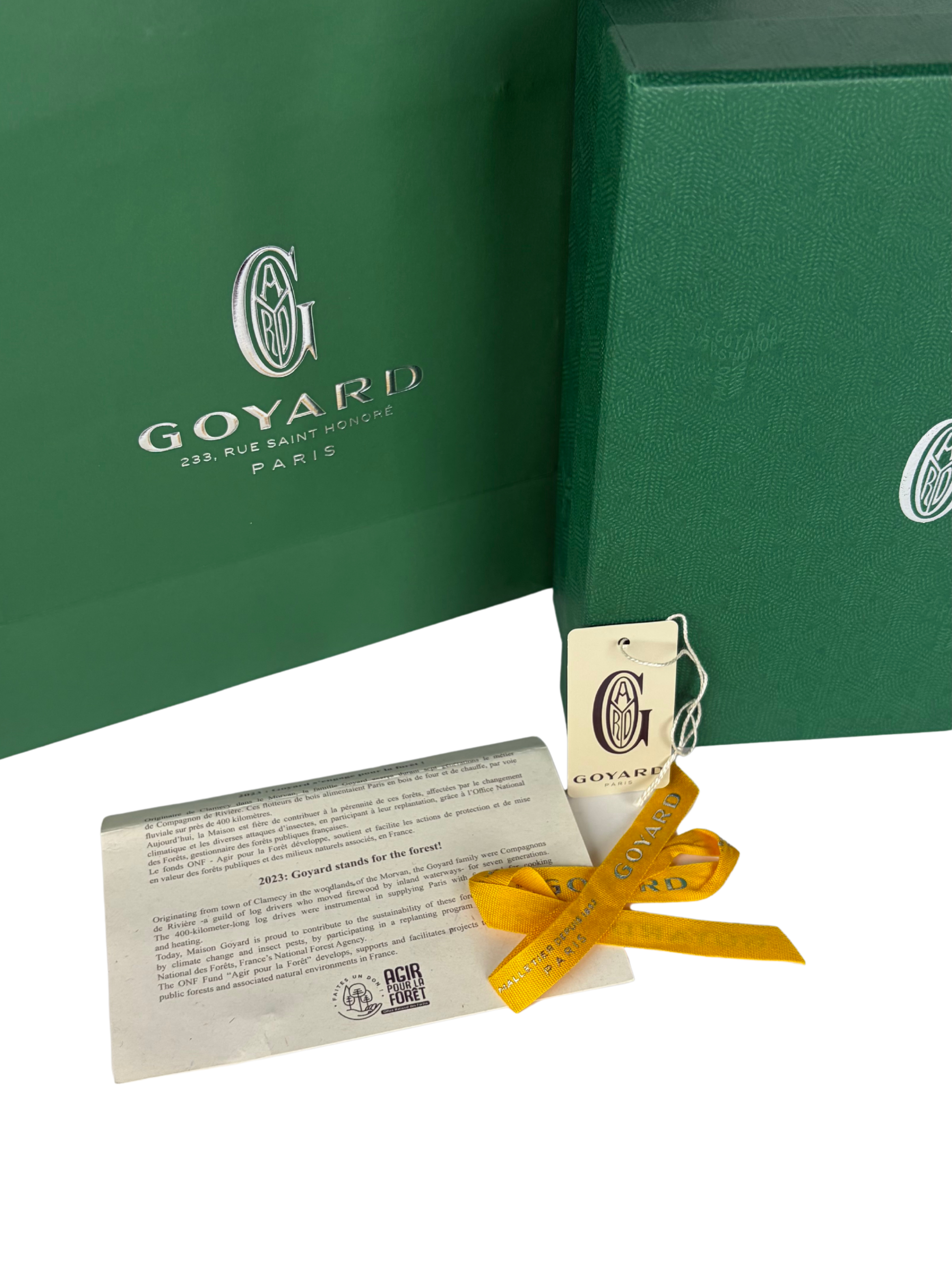 Goyard Mini Rouette Structure Bag in Green