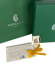 Goyard Mini Rouette Structure Bag in Green