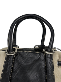 Vintage Givenchy Suede and Leather Small Boston Bag