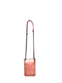 Chanel CC Patent Phone Holder Crossbody Bag