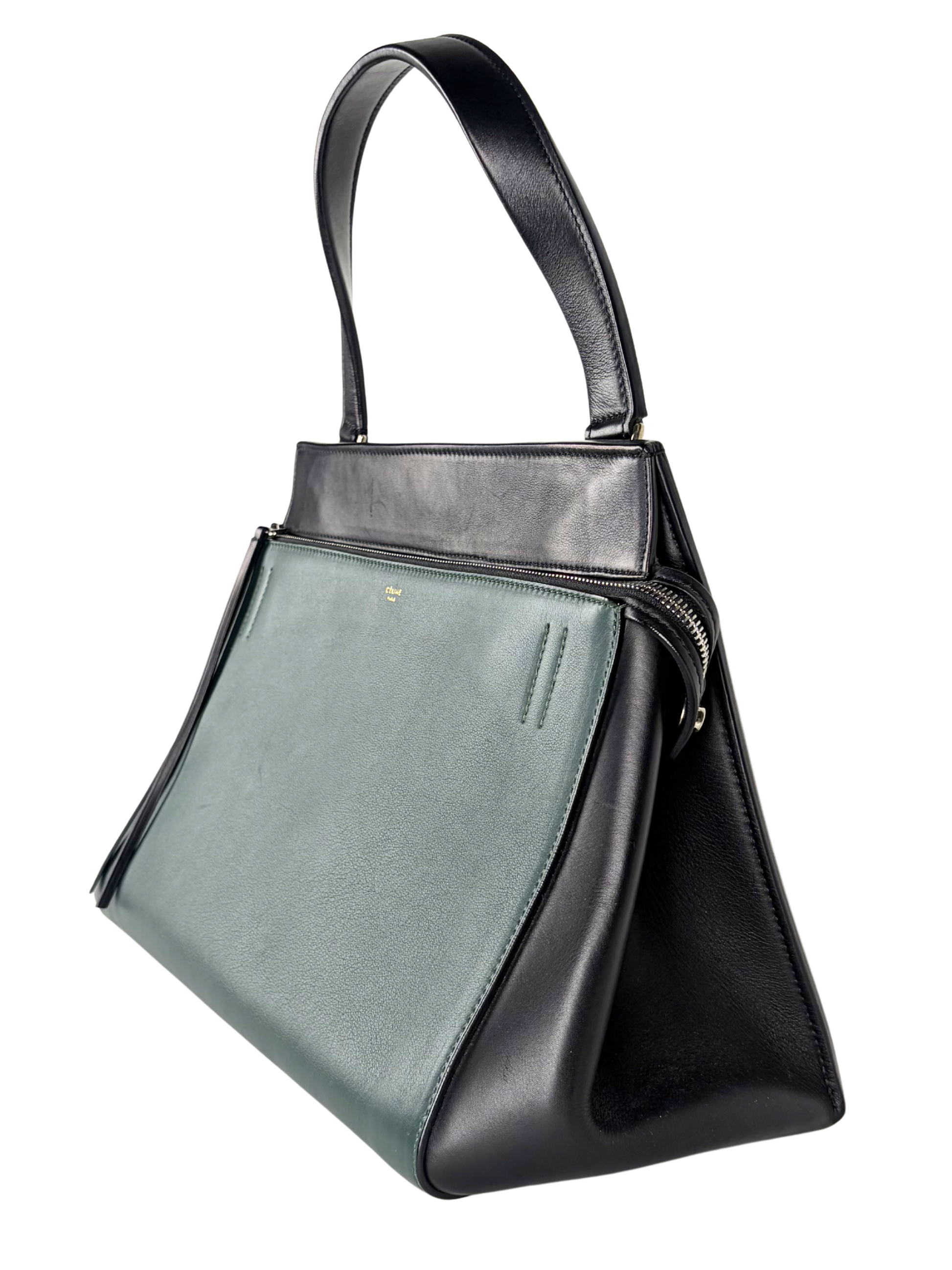 Celine Smooth Leather Medium Edge Bag