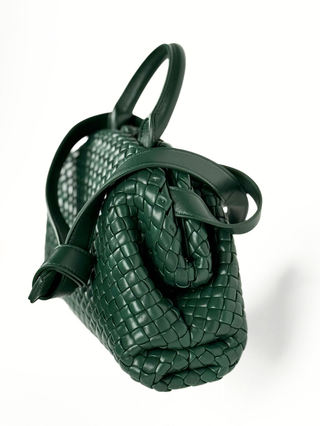 Bottega Veneta Intrecciato Small Handle Bag