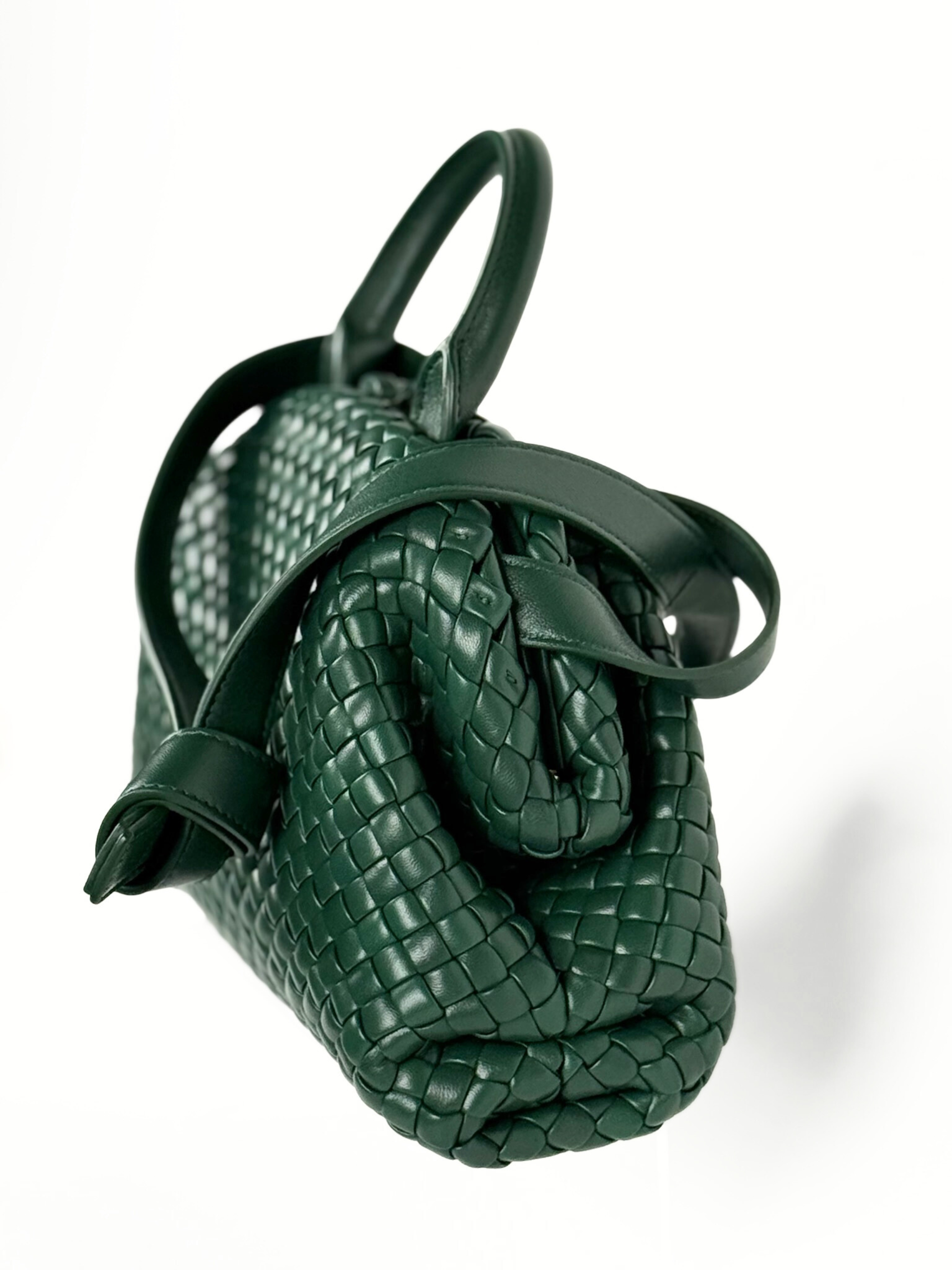 Bottega Veneta Intrecciato Small Handle Bag