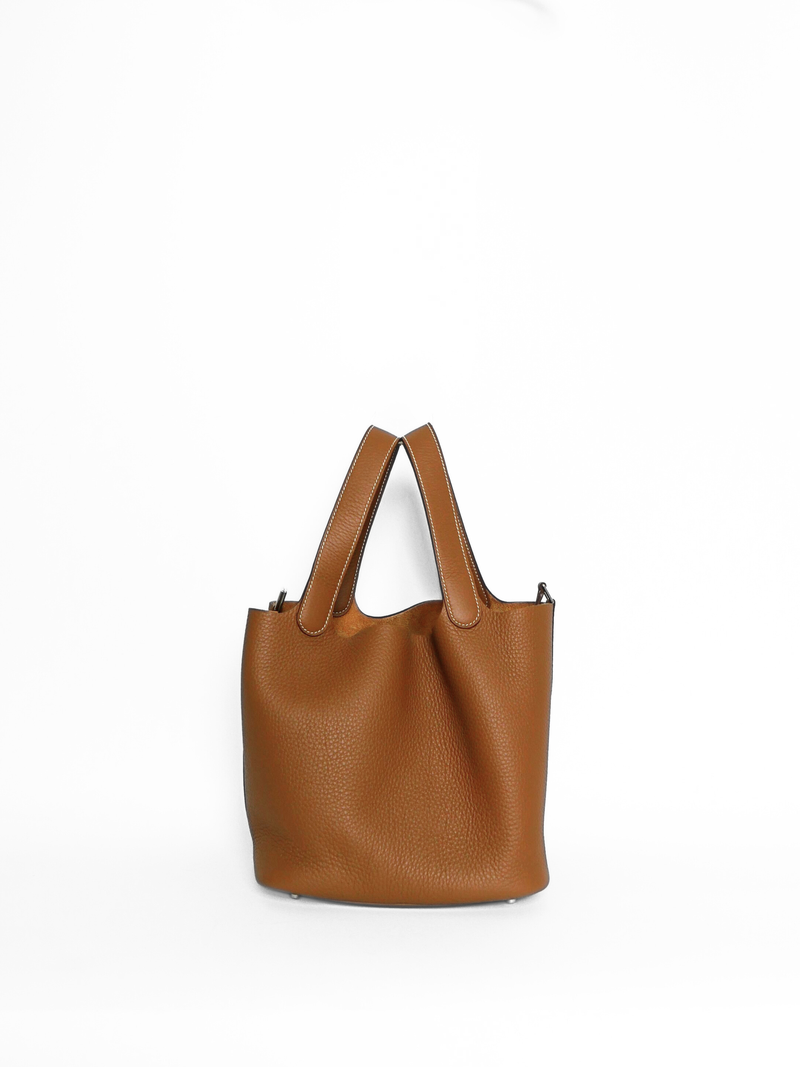 HERMÈS PICOTIN 22 GOLD CLEMENCE