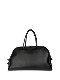 Jacquemus Le Grand Turismo Bag in Black Grained Leather
