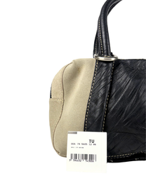 Vintage Givenchy Suede and Leather Small Boston Bag