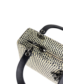 Dior Lady Dior Medium Printed Python Bag
