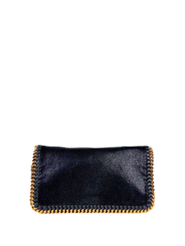 Stella McCartney Falabella Shaggy Deer Gold-Chain Crossbody Flap Bag