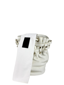 Alexander Wang Studded Diego Bucket Bag in Off-White