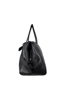 Jacquemus Le Grand Turismo Bag in Black Grained Leather