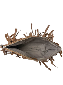 Bottega Veneta Intrecciato Fringe Pouch