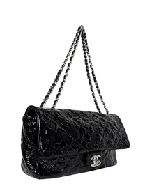 Chanel Lucky Symbols Patent Flap Bag