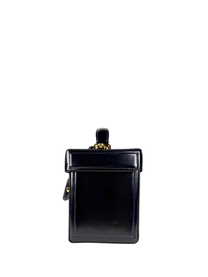 Mark Cross Mini Leather Top Handle Bag